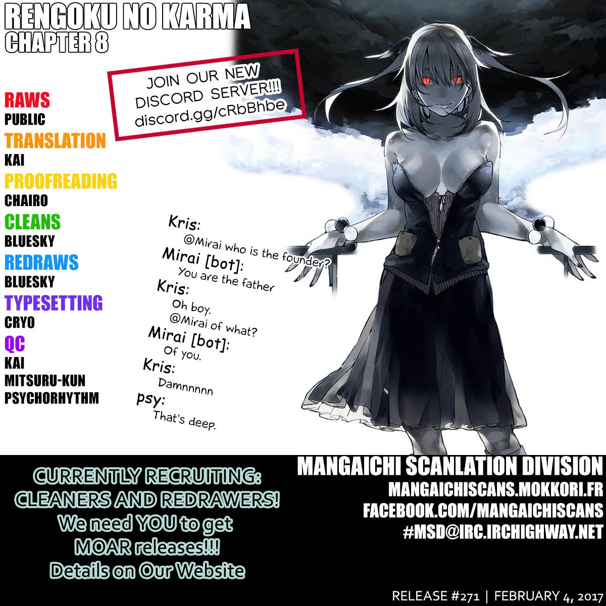 Rengoku no Karma Chapter 08 Bahasa Indonesia