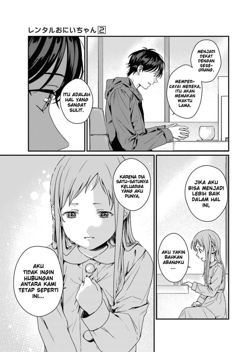 Rental Onii-chan Chapter 07 Bahasa Indonesia