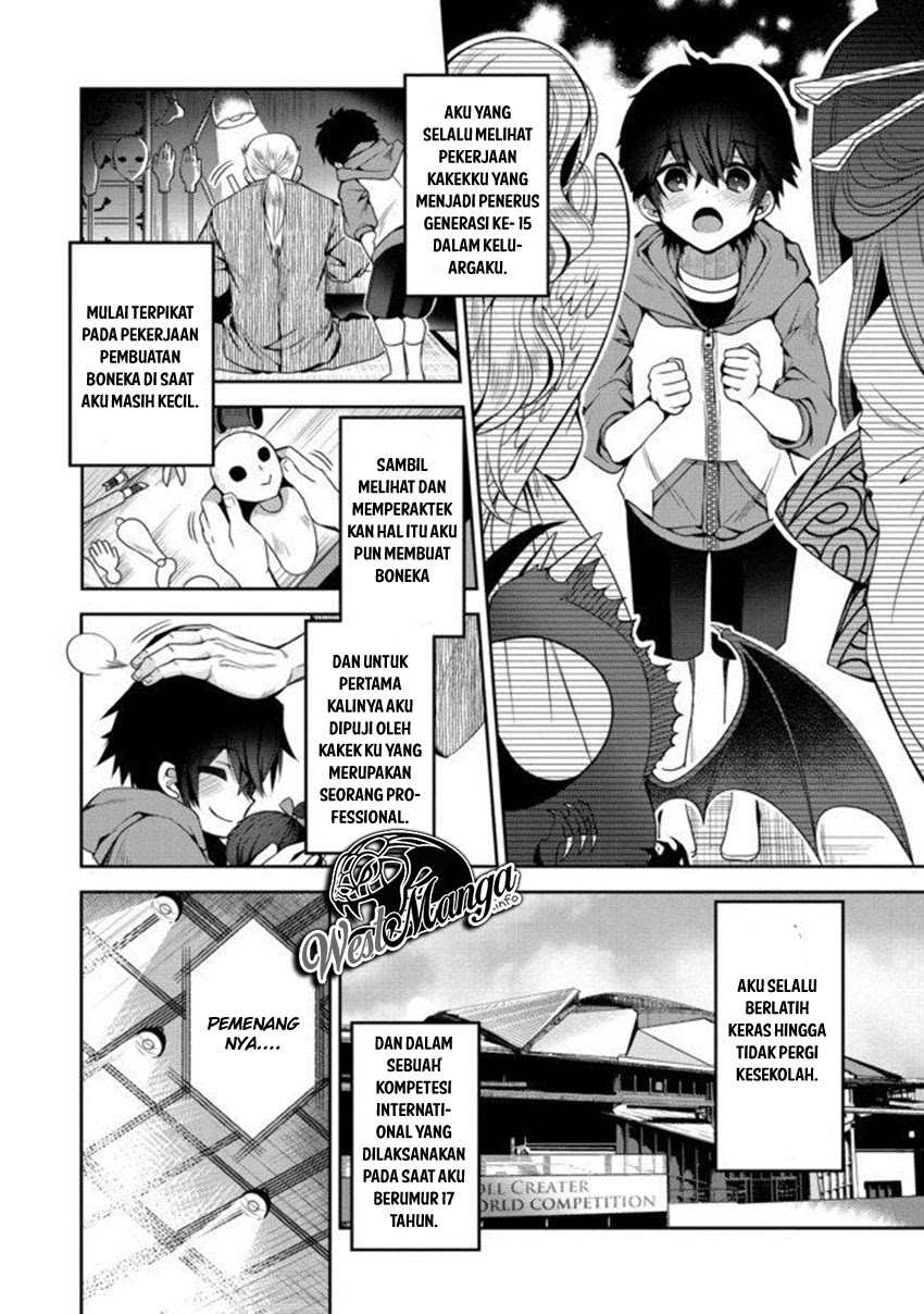 Retire Shita Ningyoushi No MMO Kikou Jojishi Chapter 01.1 Bahasa Indonesia