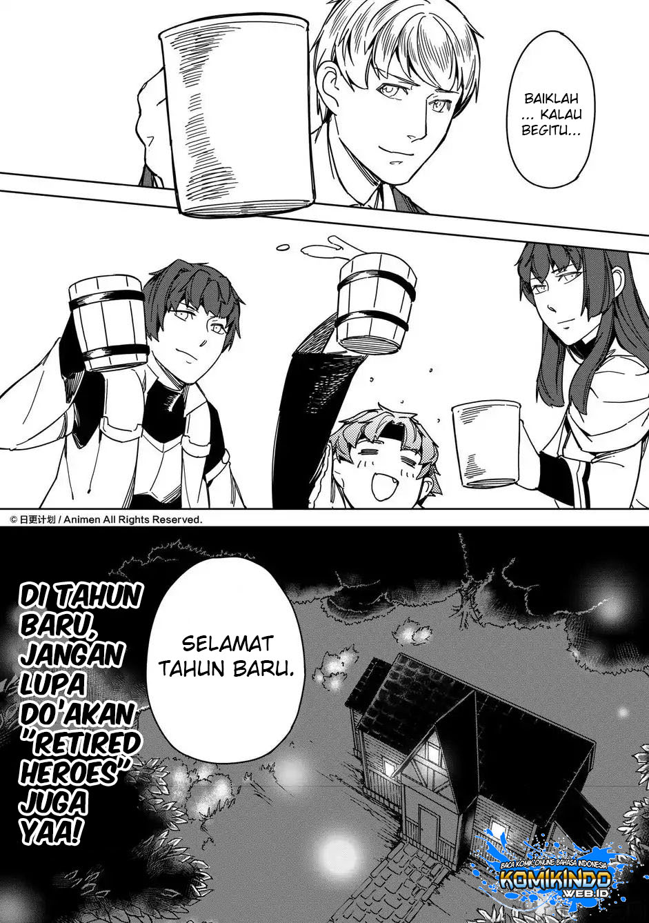 Retired Heroes Chapter 18.5 Bahasa Indonesia