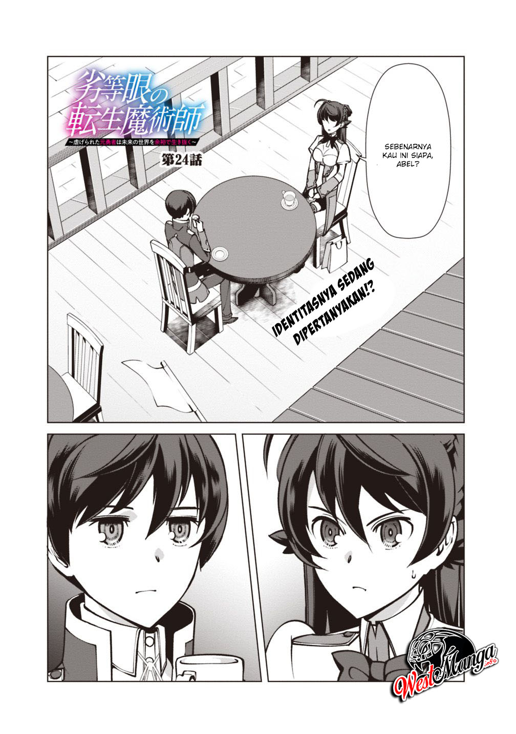 Rettou Me no Tensei Majutsushi Shiitage Rareta Moto Yuusha wa Mirai no Sekai o Yoyuu de Ikinuku Chapter 24 Bahasa Indonesia