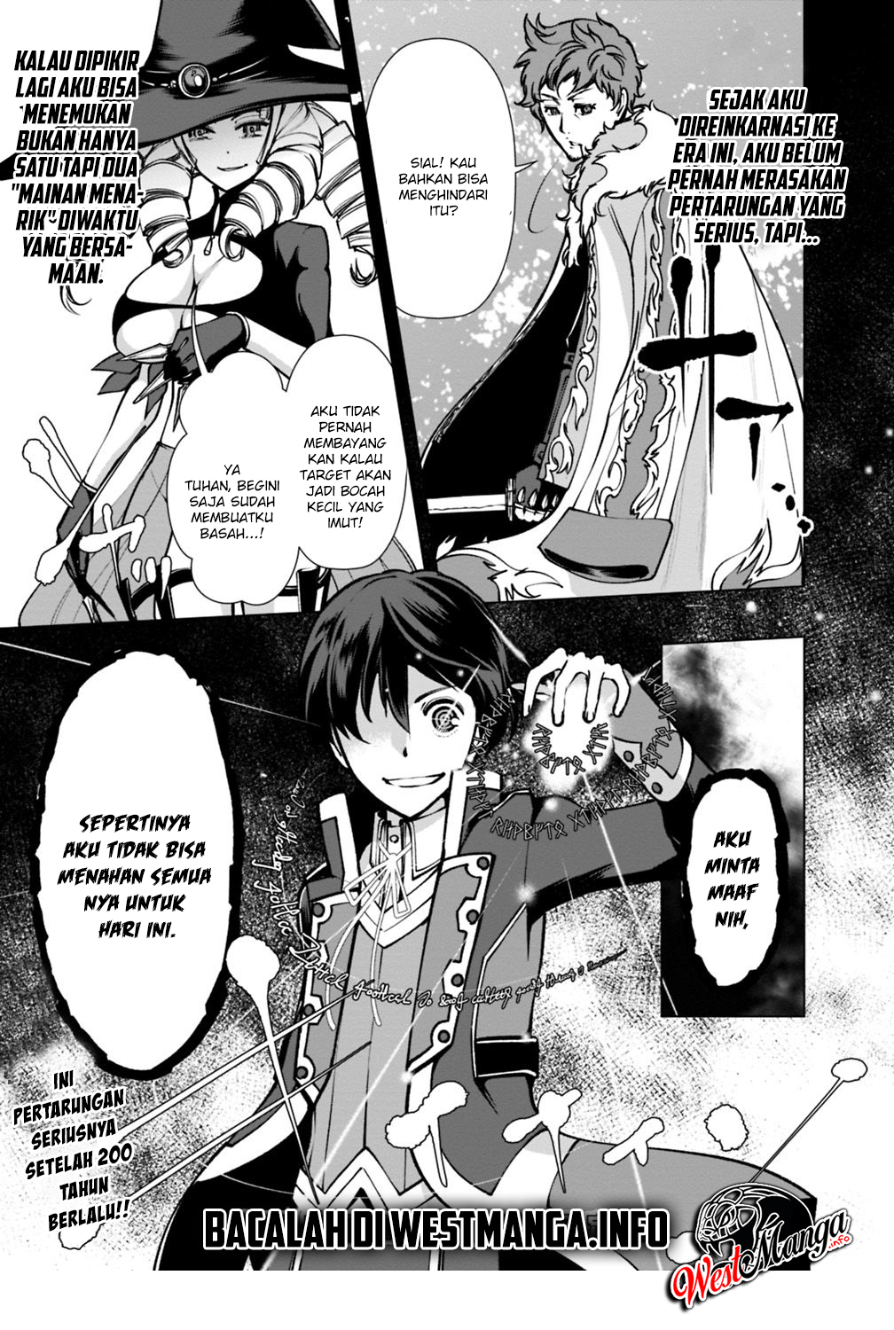 Rettou Me no Tensei Majutsushi Shiitage Rareta Moto Yuusha wa Mirai no Sekai o Yoyuu de Ikinuku Chapter 24 Bahasa Indonesia