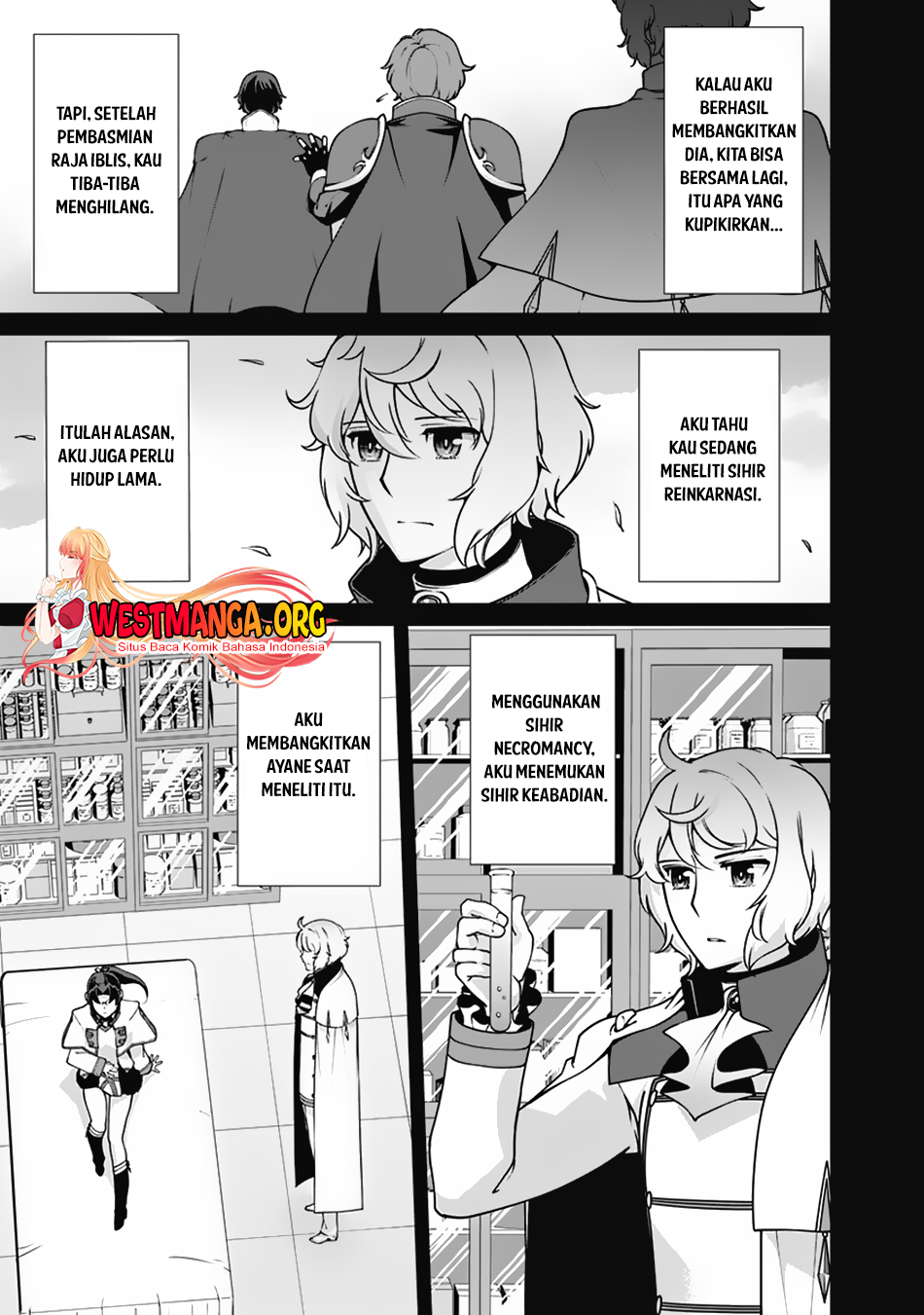 Rettou Me no Tensei Majutsushi Shiitage Rareta Moto Yuusha wa Mirai no Sekai o Yoyuu de Ikinuku chapter 110
