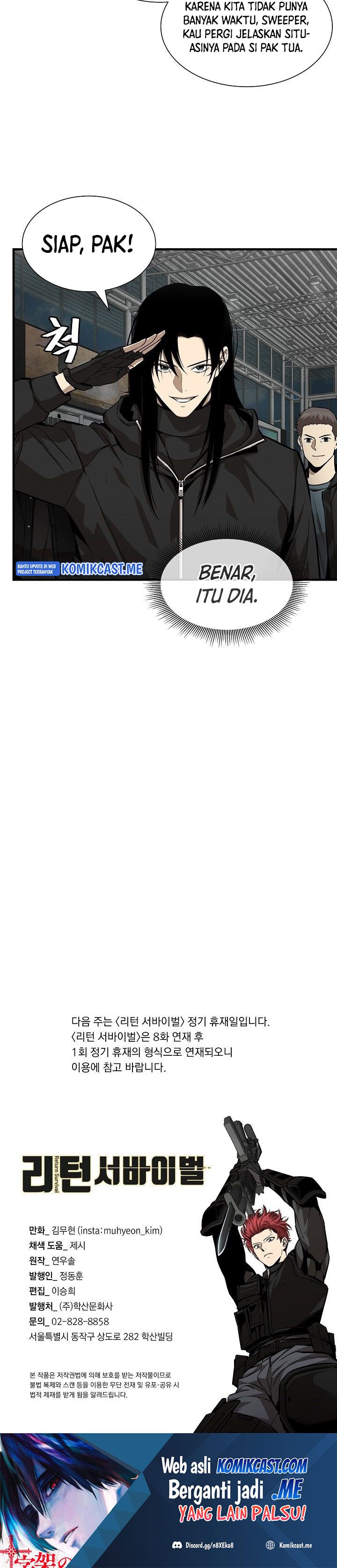 Return Survival Chapter 124 Bahasa Indonesia