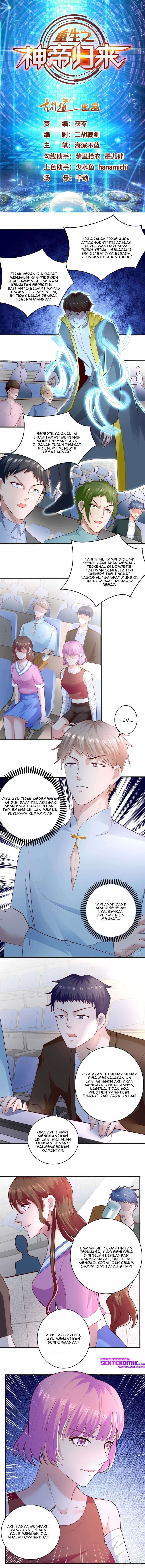 Return of the Reborn God Emperor Chapter 61 Bahasa Indonesia