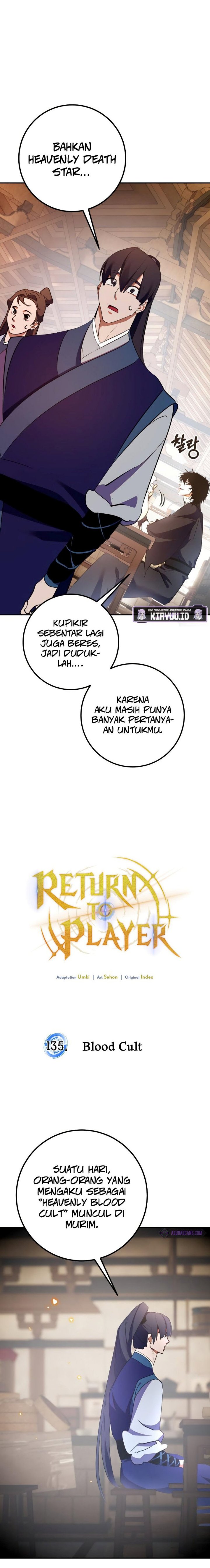 Return to Player Chapter 135 Bahasa Indonesia