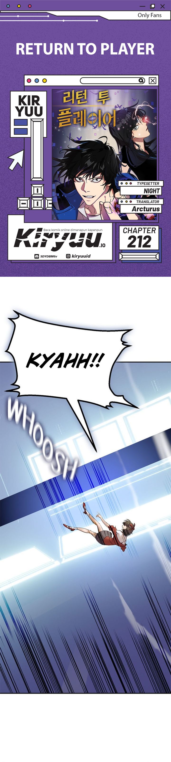 Return to Player Chapter 212 Bahasa Indonesia