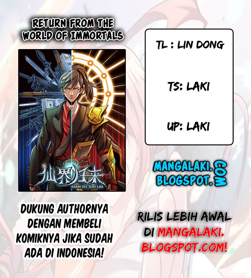 Return From the World of Immortals chapter 3