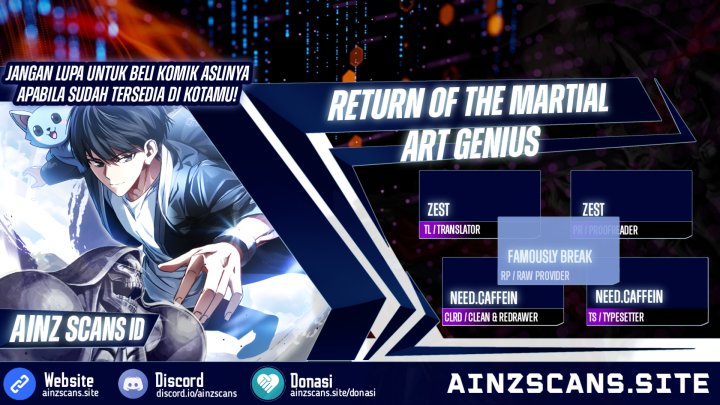 Return Of The Martial Arts Genius Chapter 23 Bahasa Indonesia