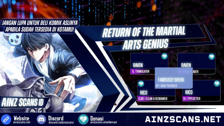 Return Of The Martial Arts Genius Chapter 31 Bahasa Indonesia