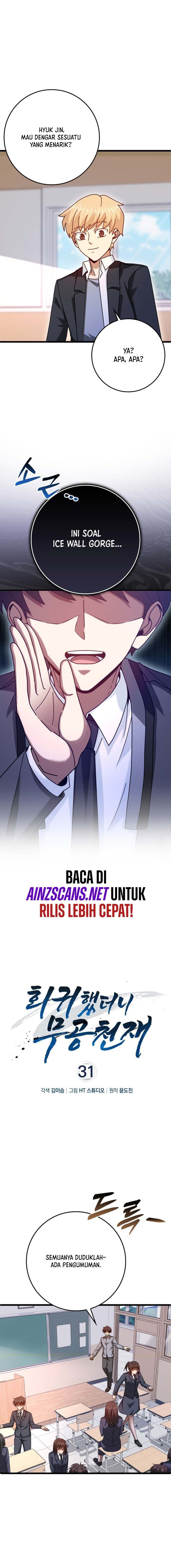 Return Of The Martial Arts Genius Chapter 31 Bahasa Indonesia