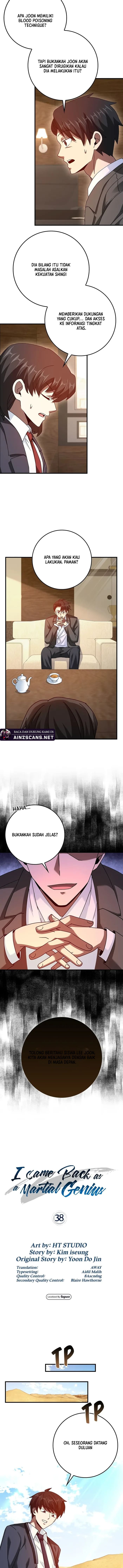 Return Of The Martial Arts Genius chapter 38