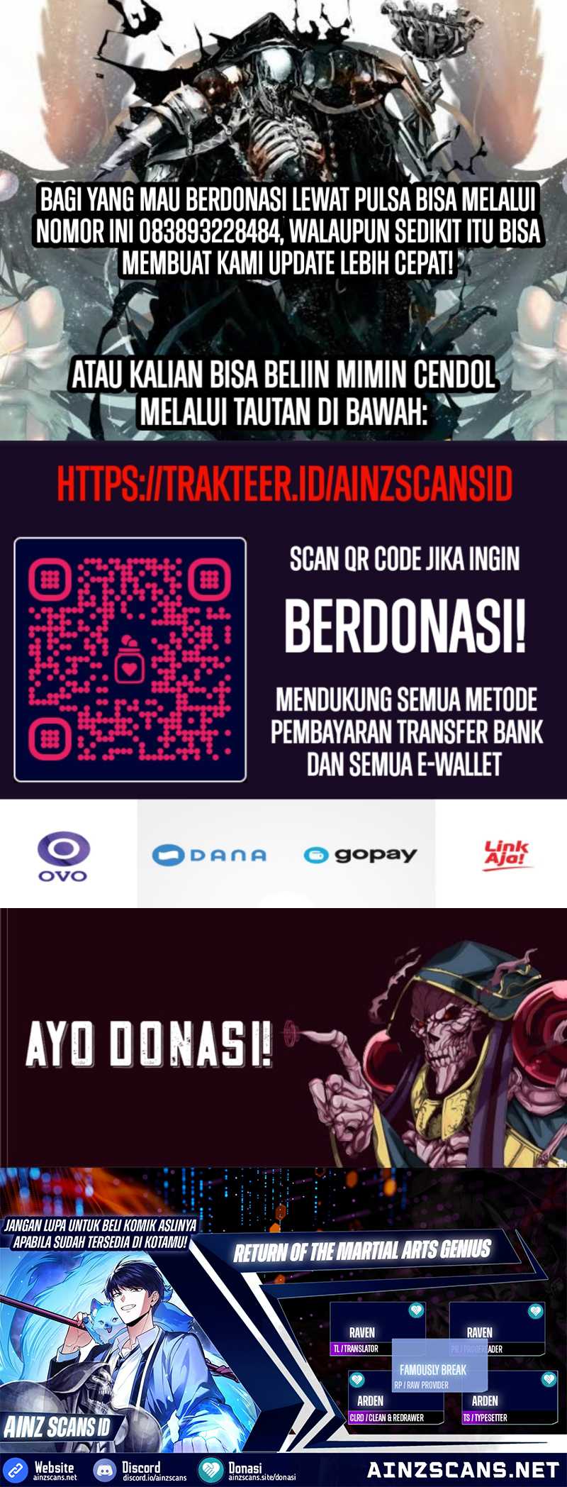 Return Of The Martial Arts Genius Chapter 82 Bahasa Indonesia