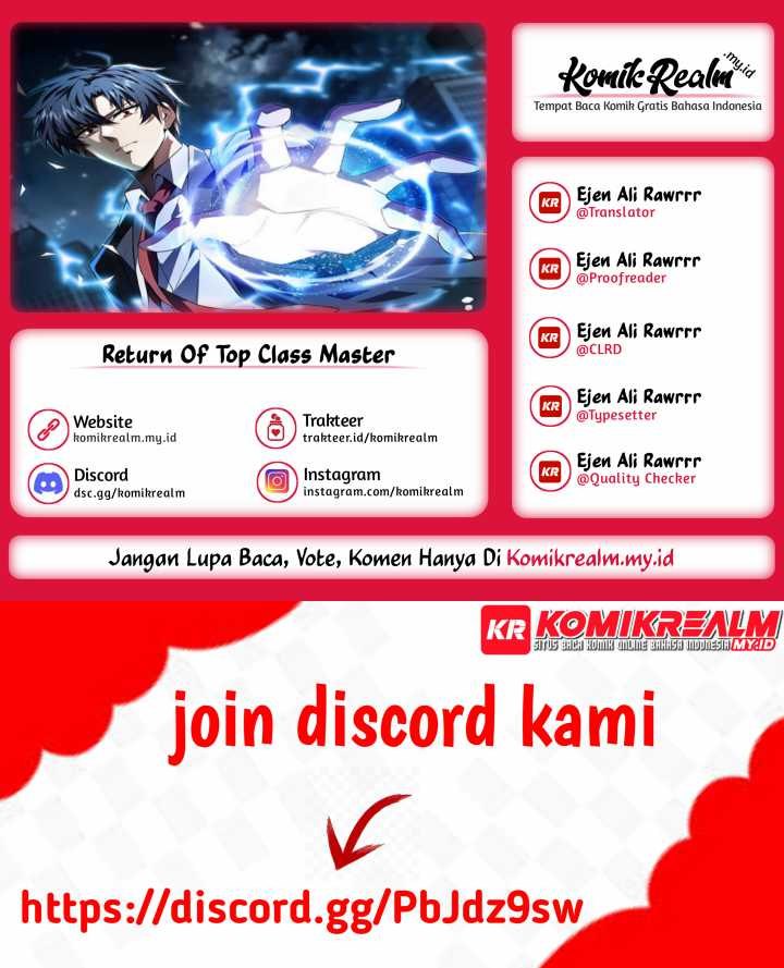 Return Of Top Class Master Chapter 05 Bahasa Indonesia