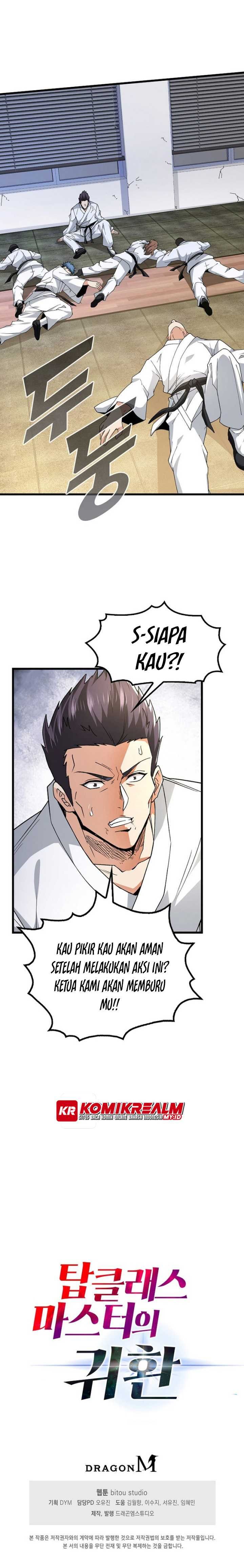 Return Of Top Class Master Chapter 05 Bahasa Indonesia