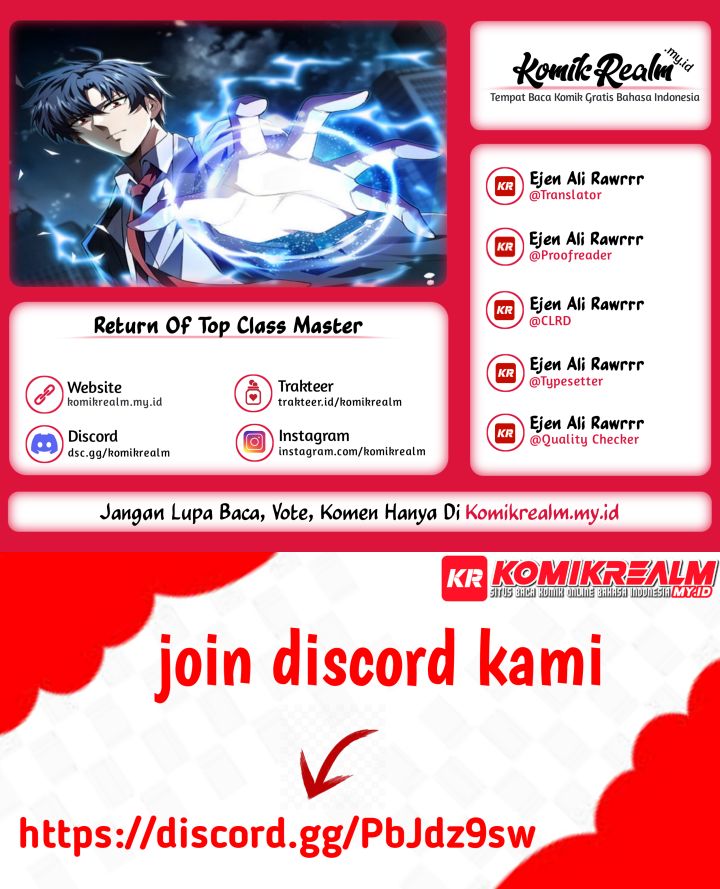 Return Of Top Class Master Chapter 07 Bahasa Indonesia
