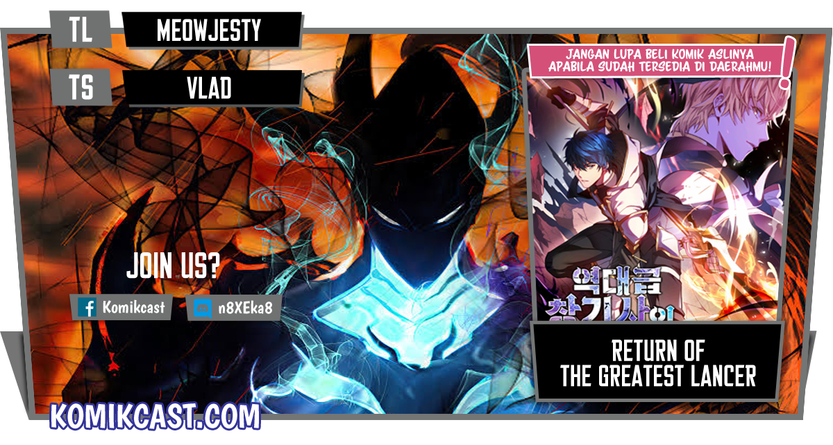 Return of The Greatest Lancer Chapter 42 Bahasa Indonesia