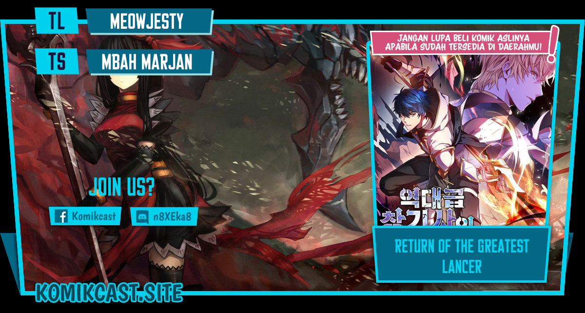 Dilarang COPAS - situs resmi www.mangacanblog.com - Komik return of the greatest lancer 089 - chapter 89 90 Indonesia return of the greatest lancer 089 - chapter 89 Terbaru 0|Baca Manga Komik Indonesia|Mangacan