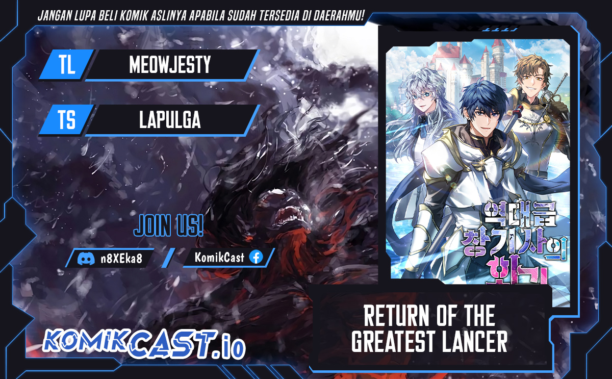 Return of The Greatest Lancer Chapter 101 Bahasa Indonesia