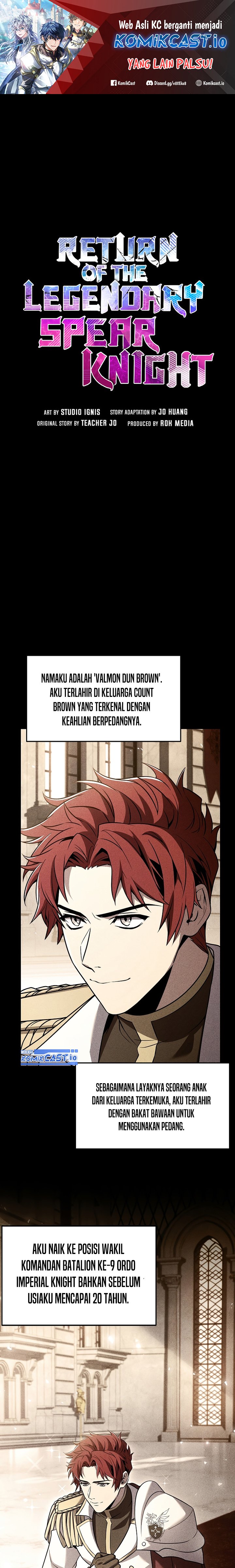 Return of The Greatest Lancer Chapter 101 Bahasa Indonesia