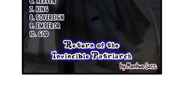 Return of the Invincible Patriarch chapter 18