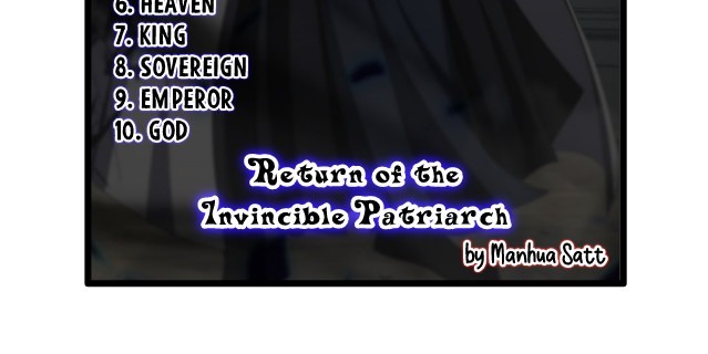 Return of the Invincible Patriarch chapter 22