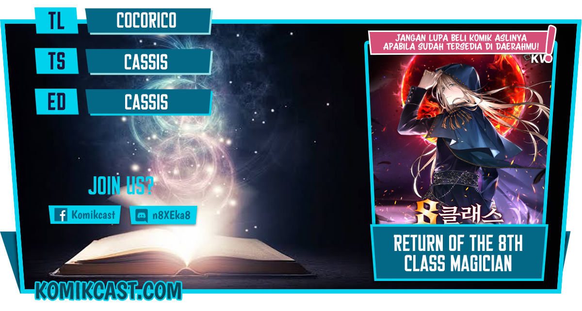 Return of the 8th class Magician Chapter 44 Bahasa Indonesia
