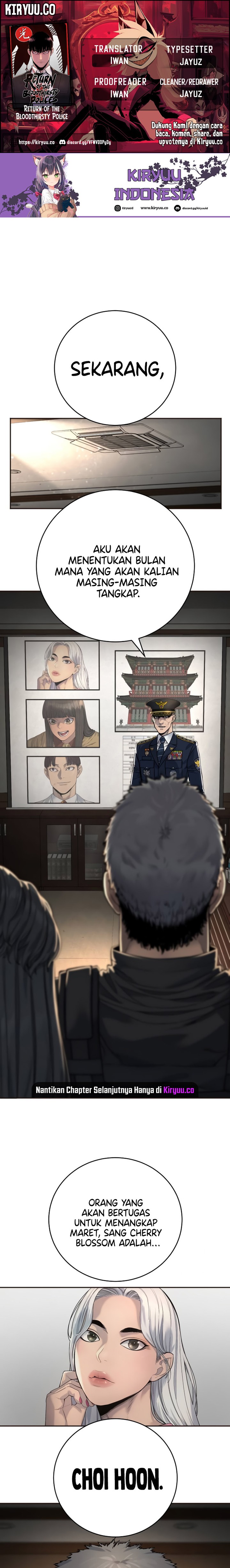Return of the Bloodthirsty Police Chapter 68 Bahasa Indonesia