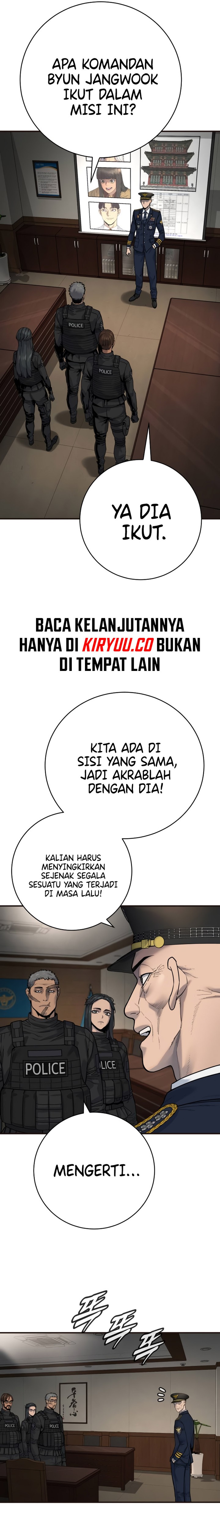 Return of the Bloodthirsty Police Chapter 68 Bahasa Indonesia
