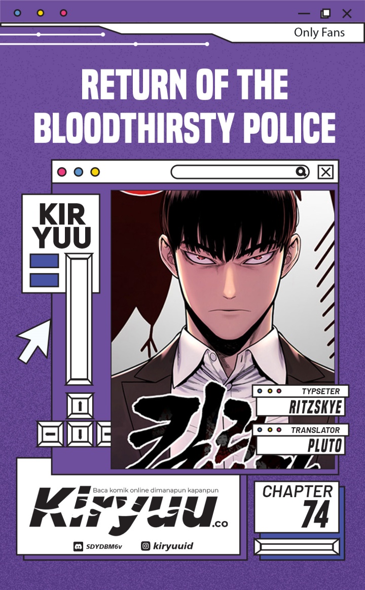 Return of the Bloodthirsty Police chapter 74