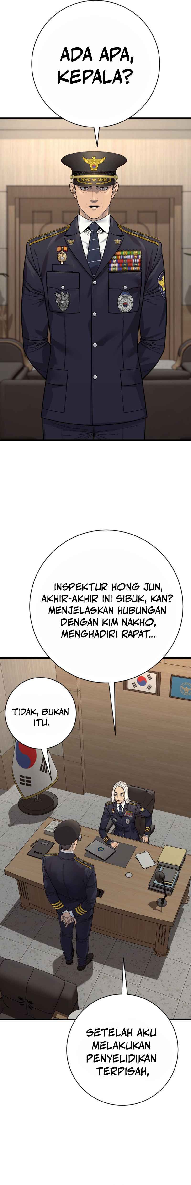 Return of the Bloodthirsty Police Chapter 116 Bahasa Indonesia