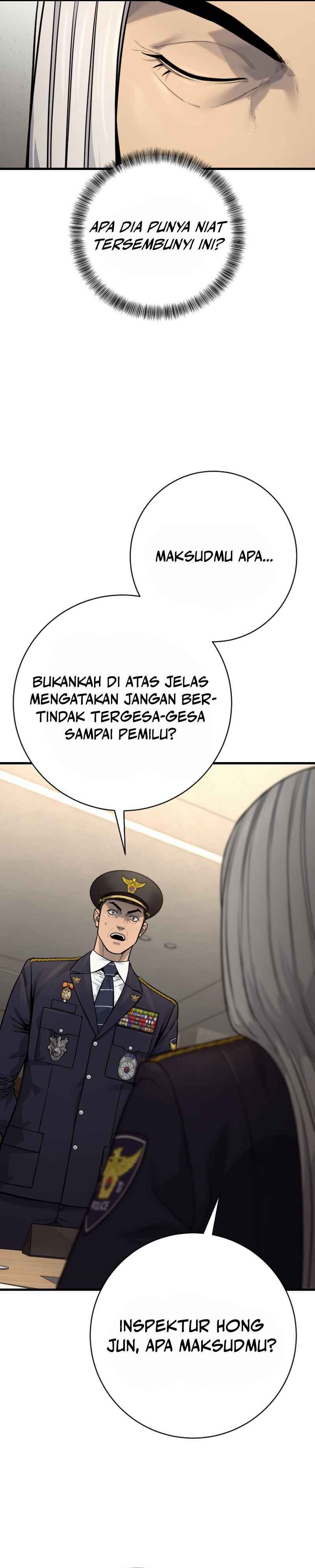Return of the Bloodthirsty Police Chapter 116 Bahasa Indonesia