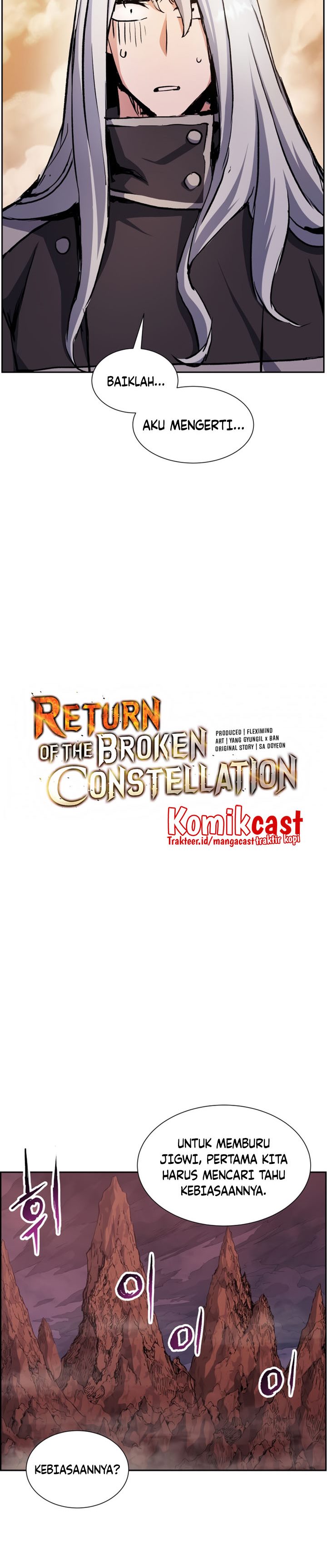 Return of the Broken Constellation chapter 37