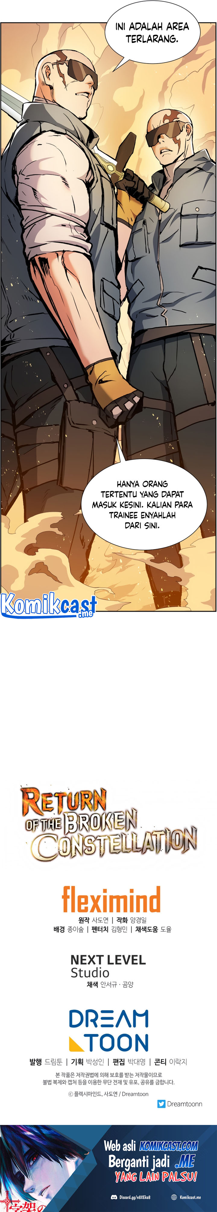 Return of the Broken Constellation chapter 37