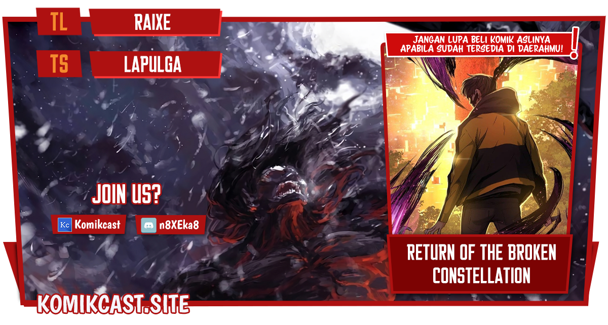 Return of the Broken Constellation Chapter 59 Bahasa Indonesia