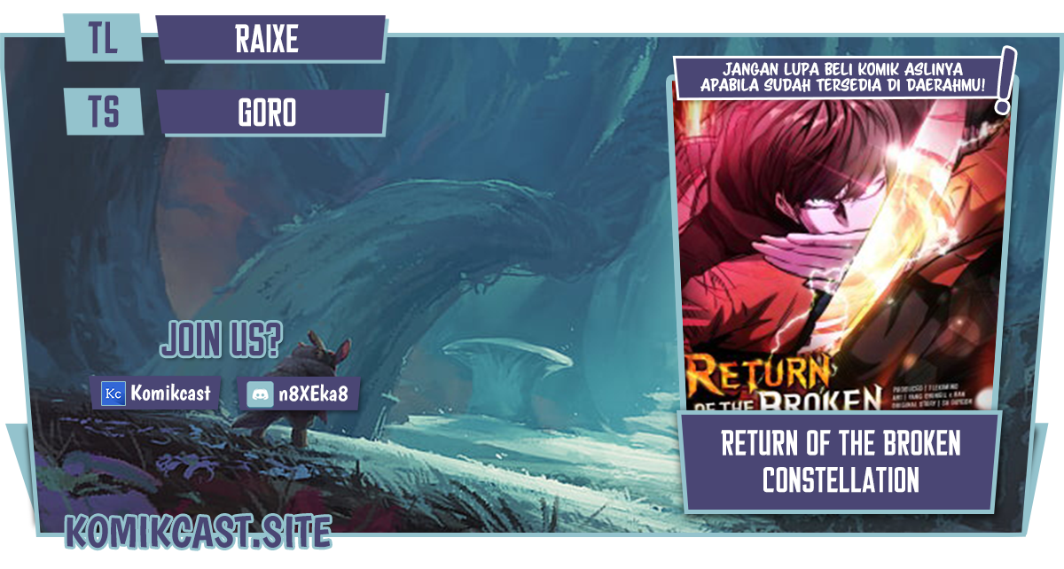Return of the Broken Constellation Chapter 60 Bahasa Indonesia