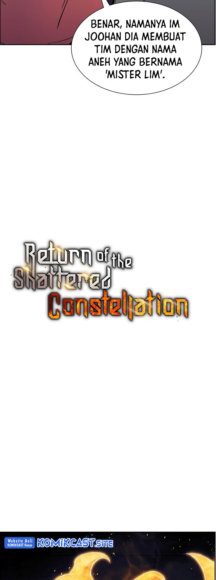 Return of the Broken Constellation Chapter 60 Bahasa Indonesia