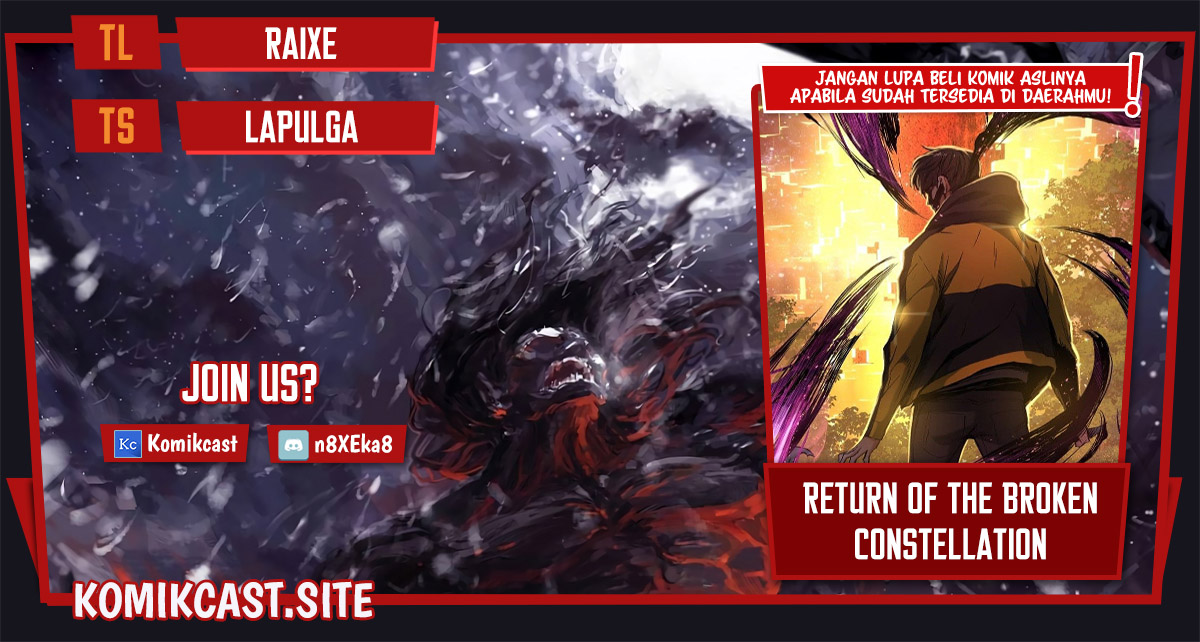 Return of the Broken Constellation chapter 61
