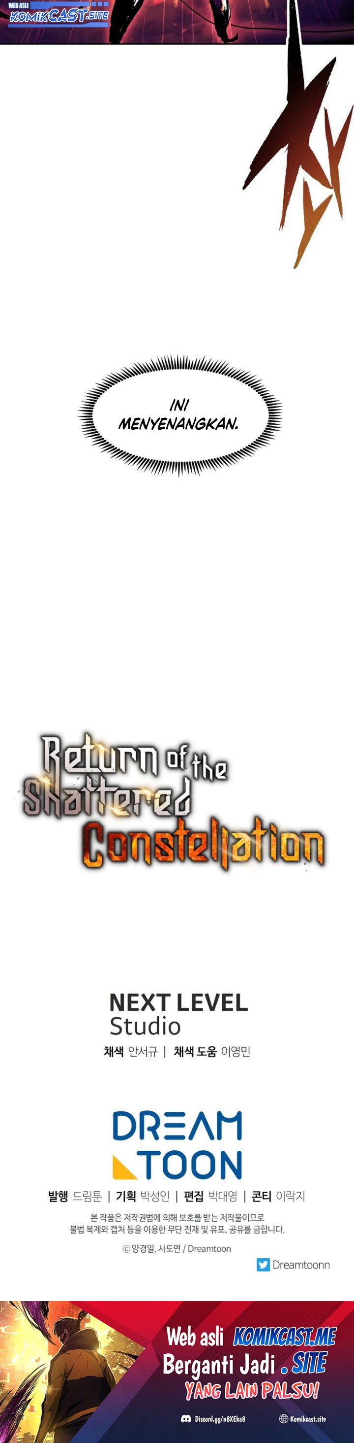 Return of the Broken Constellation chapter 61