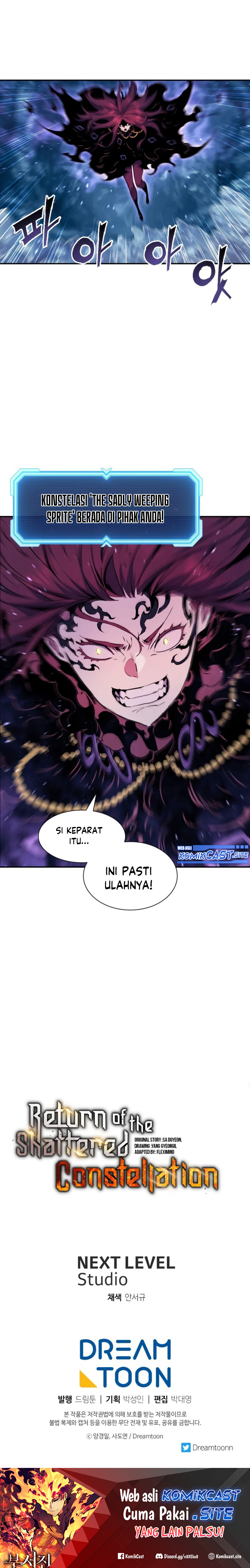 Return of the Broken Constellation Chapter 71 Bahasa Indonesia