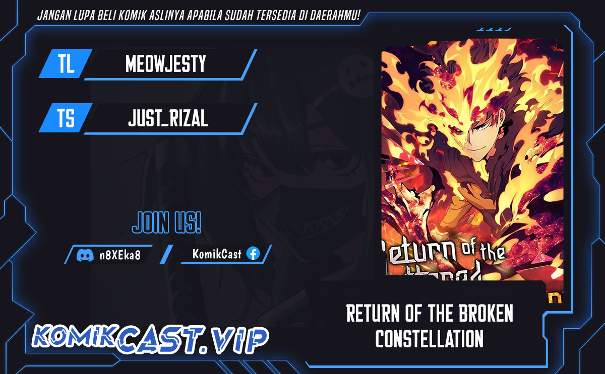 Return of the Broken Constellation Chapter 86 Bahasa Indonesia