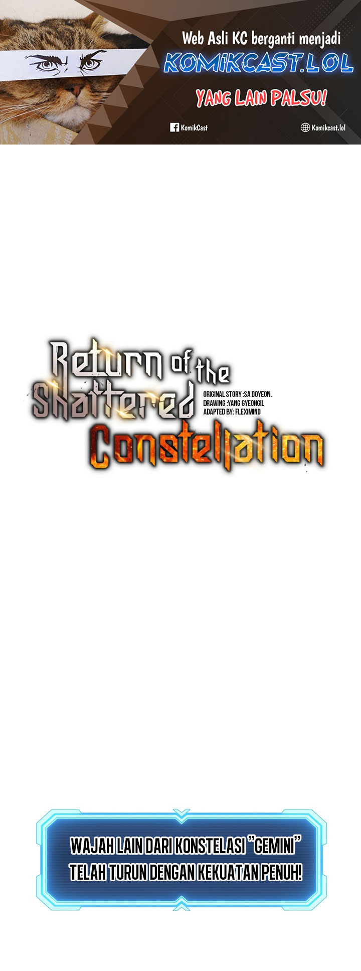Return of the Broken Constellation Chapter 97 Bahasa Indonesia
