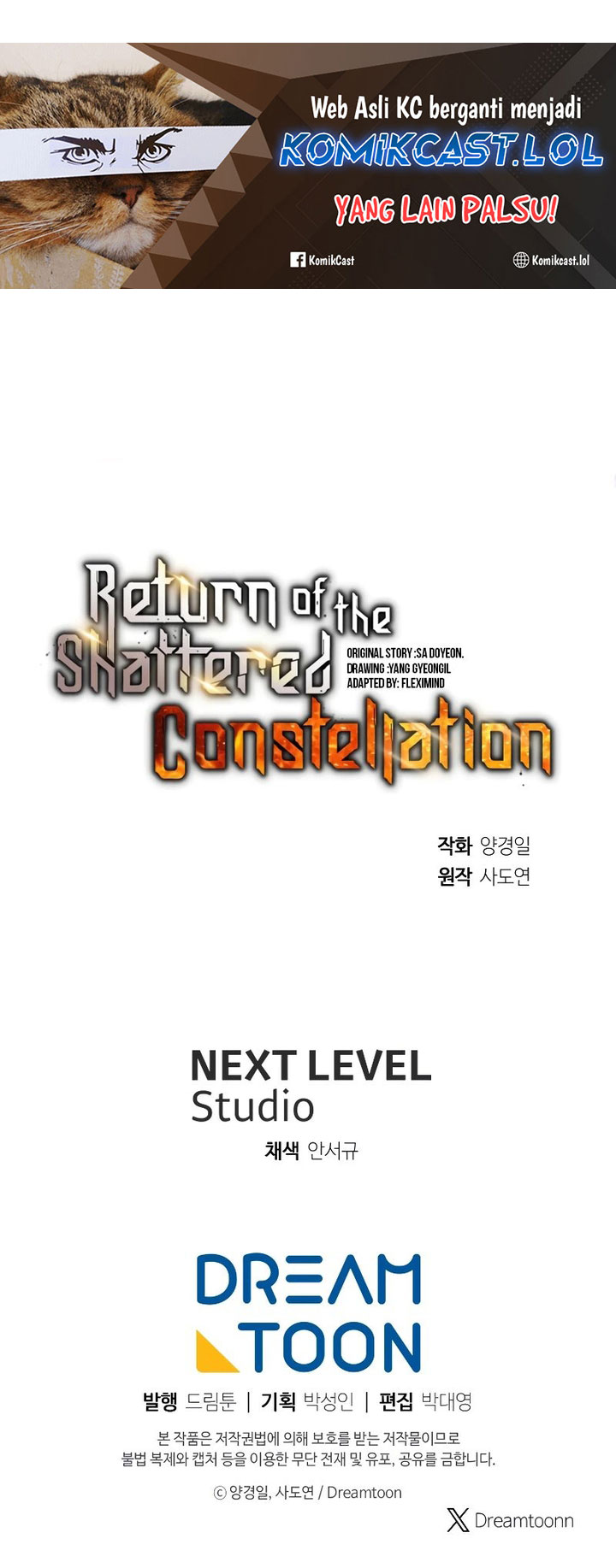 Return of the Broken Constellation chapter 109