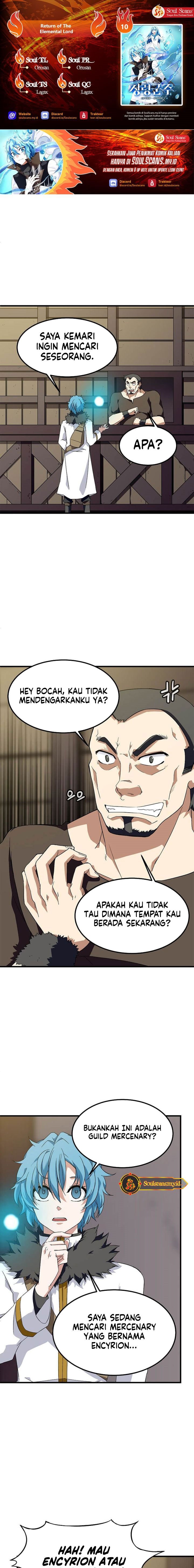 Return of the Elemental Lord Chapter 10 Bahasa Indonesia