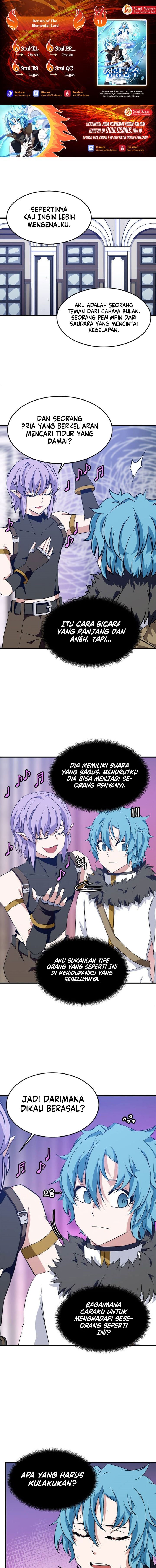 Return of the Elemental Lord Chapter 11 Bahasa Indonesia
