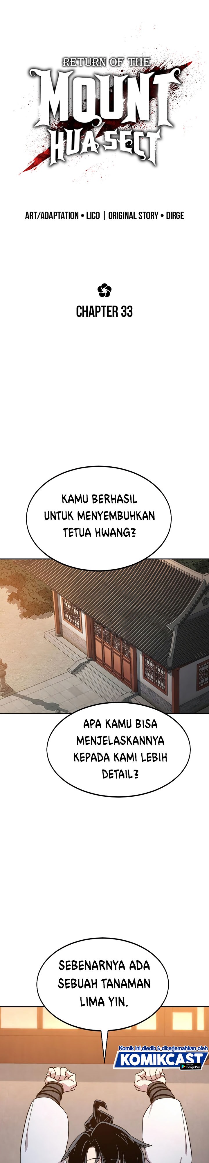 Return of the Flowery Mountain Sect chapter 33