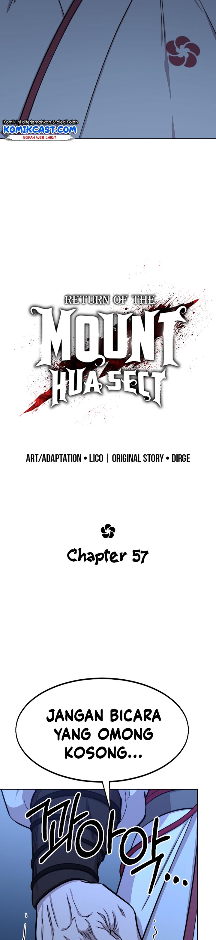 Return of the Flowery Mountain Sect chapter 57