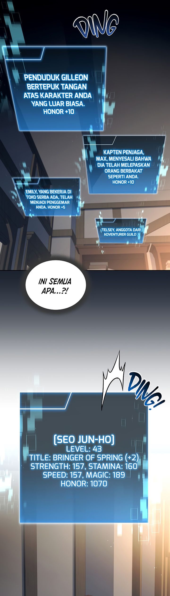 Return of the Frozen Player Chapter 82 Bahasa Indonesia