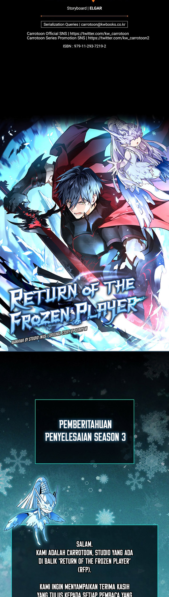 Return of the Frozen Player Chapter 150 Bahasa Indonesia
