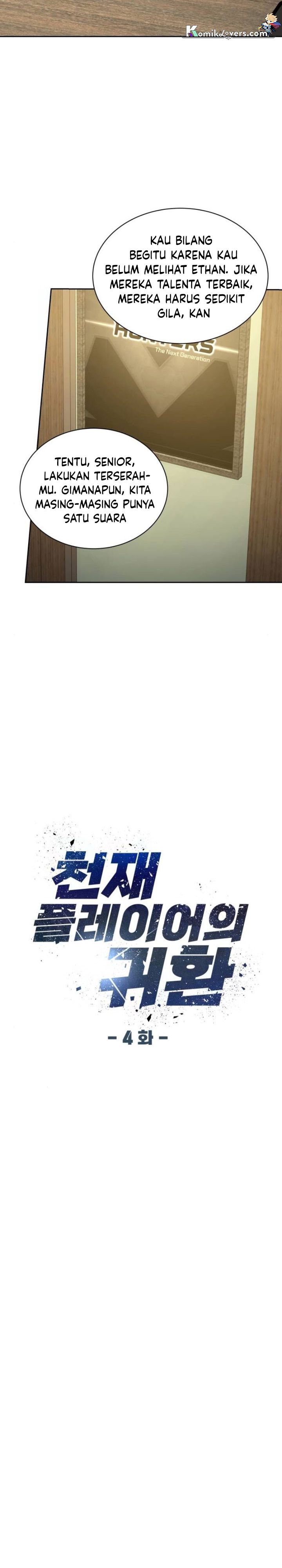 Return of the Genius Player Chapter 04 Bahasa Indonesia